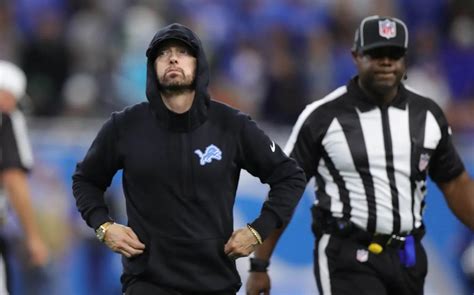 Eminem Surprises Fans with Major Announcement in a Detroit Lions Jersey - TMSPN