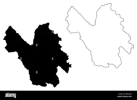 Lao Cai Province (Socialist Republic of Vietnam, Subdivisions of Vietnam) map vector ...