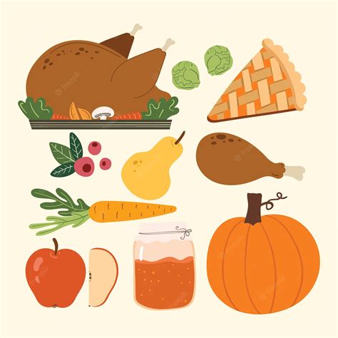 thanksgiving food - Clip Art Library