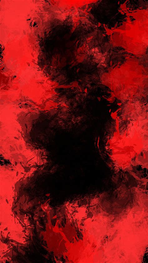 Red and black stain abstract, black, blood, pattern, red, simple, stain, texture, HD phone ...