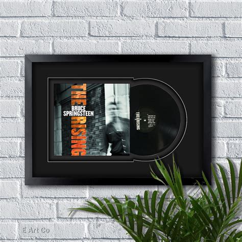 Bruce Springsteen, the Rising, Vinyl LP Record Framed and Ready to Hang ...