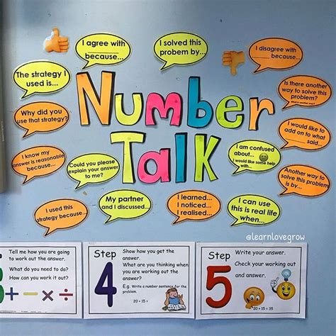 Ms. C 🌈 on Instagram: “😊Mathematical Number talk stems ️ Benefits of Math/Number talks ...