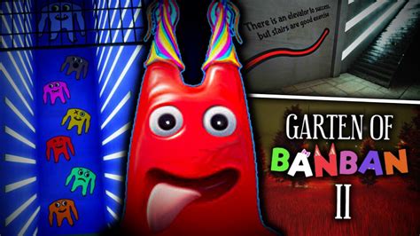 Garten of BanBan 2 - Gameplay, Monsters & All Teasers - YouTube