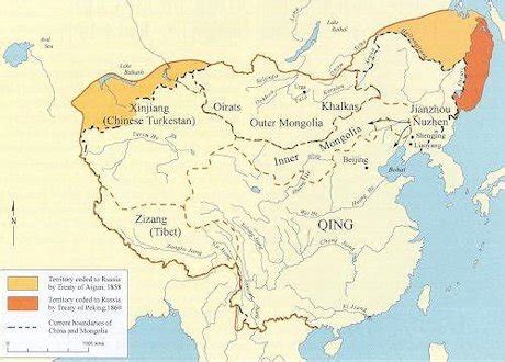 Qing Dynasty Map