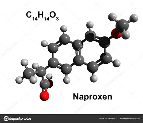 Naproxen Chemical Structure