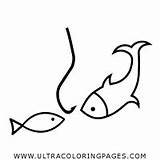 Fish Hook Coloring Page  Ultra Pages sketch template