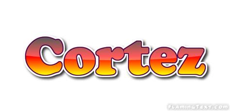 Cortez Logo | Free Name Design Tool from Flaming Text