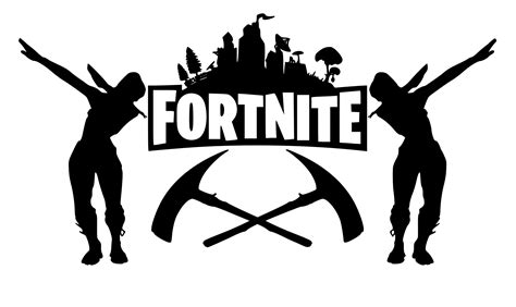 Fortnite Dabbers Ninja Pon Pon Dance SVG File Dance Silhouette, Kids Silhouette, Silhouette ...