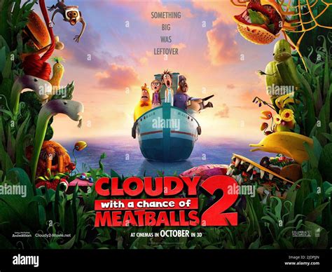 Movie poster cloudy chance meatballs hi-res stock photography and ...