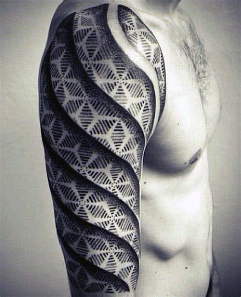 80 3D Tattoos For Men - Three Dimensional Illusion Ink