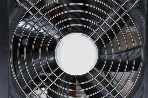 Close up of a power supply unit fan 2221781 Stock Photo at Vecteezy