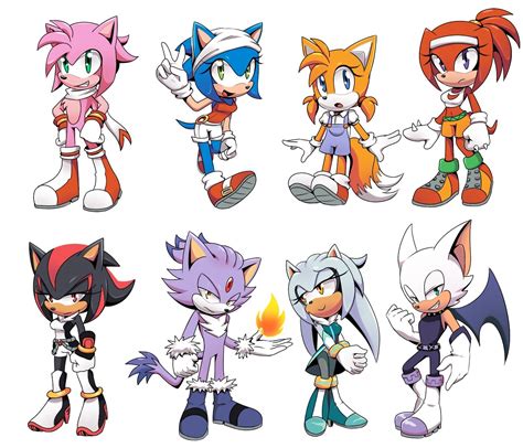 Genderbend of few characters | Personagens de anime, Desenhos do sonic ...