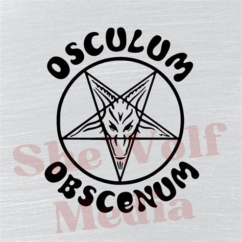 Kiss the Go-goat SIOSP Osculum Obscenum Ghost Inspired Vinyl Sticker Decal - Etsy