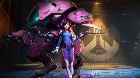 DVa the MEKA Pilot Overwatch Wallpapers | HD Wallpapers | ID #24482