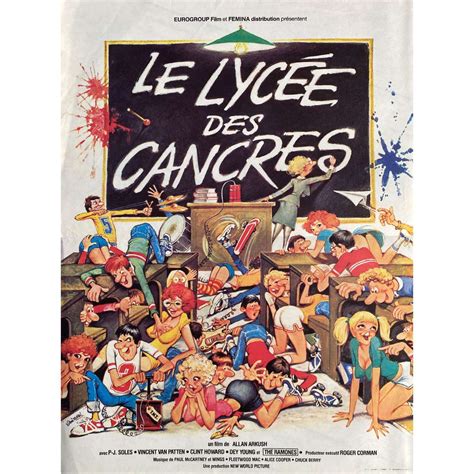 ROCK' N' ROLL HIGH SCHOOL French Movie Poster - 15x21 in. - 1979