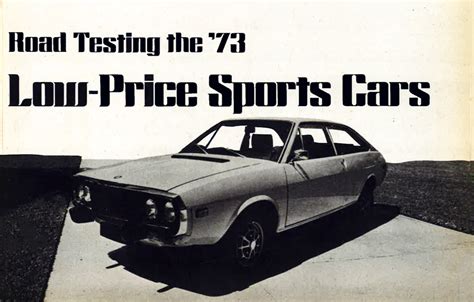 Review Flashback! The Budget Sports Cars of 1973 | The Daily Drive ...