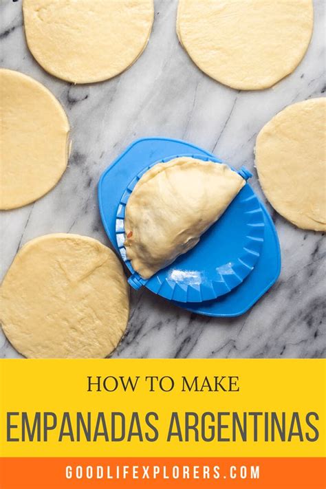 Homemade Empanadas Argentinas - Good Life Xplorers | Recipe | Food processor recipes, Empanadas ...