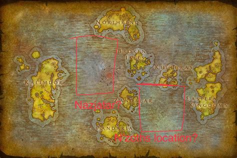 Am I imagining stuff or does this really look like some really faded out parts of the map? : r/wow