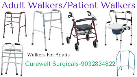 Walkers For Adults/8 Different Types Of Patient Walkers-Curewell Surgicals #walker #mobility # ...