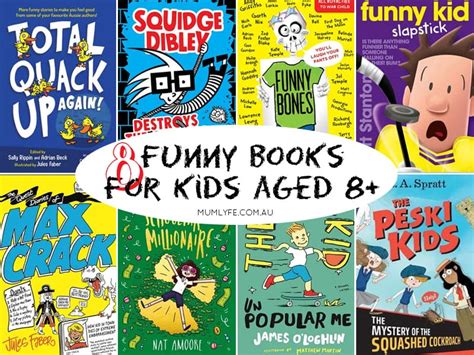 Funny books for kids: New reads for kids aged 8+ | Mumlyfe