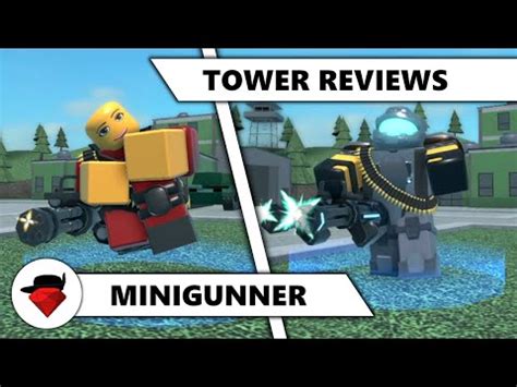 Minigunner | Tower Reviews | Tower Defense Simulator [ROBLOX] - YouTube