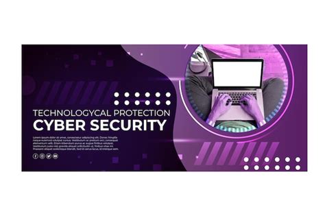 Free Vector | Cyber security banner template