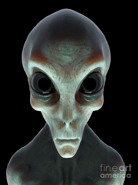 Alien Photograph by Sebastian Kaulitzki/science Photo Library - Fine ...