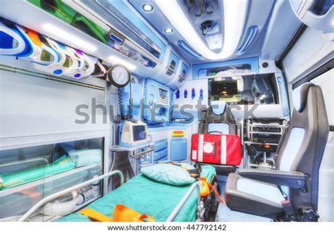 Interior Ambulance Hdr Version High Key Stock Photo (Edit Now) 447792142