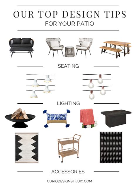 PATIO DESIGN TIPS | Curio Design Studio