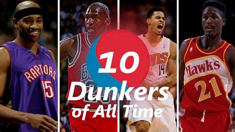 Top 10 NBA Dunkers of All Time | Nba players, Nba, Youtube