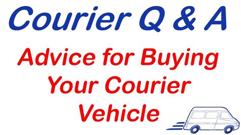 Courier Q & A: What Is The Best Courier Vehicle? (and how to find it) - YouTube