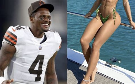 NFL World Reacts To Deshaun Watson Girlfriend Photos - The Spun