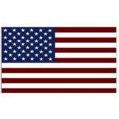 Reverse American Flag - Sticker at Sticker Shoppe