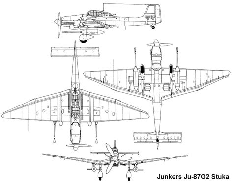 Junkers Ju87 Stuka - WW2 Axis attack aircraft Luftwaffe Planes, Ww2 ...