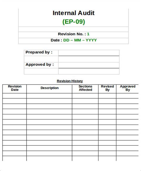 FREE 17+ Sample Internal Audit Reports in MS Word | PDF | Pages