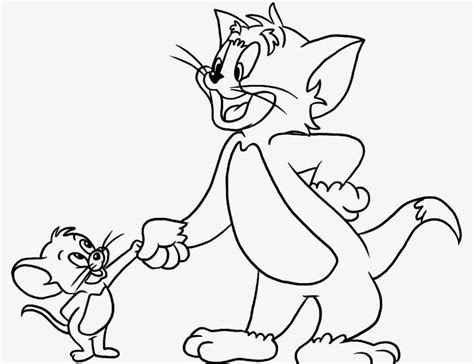 Tom And Jerry Drawing Color - Rectangle Circle