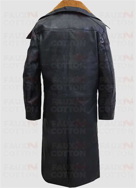 Blade Runner 2049 Trench Jacket | Ryan Gosling Cotton Fur Coat