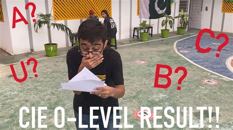 OPENING MY O LEVEL CAIE RESULT LIVE REACTION 2022! - YouTube