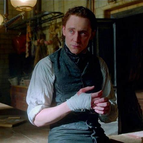 Tom Hiddleston - New Crimson Peak photos source... | Scifigurl720