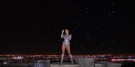 Intel Flew Hundreds of Drones Behind Lady Gaga During Her Super Bowl ...