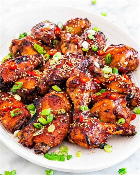 Sticky Chinese Chicken Wings - Jo Cooks