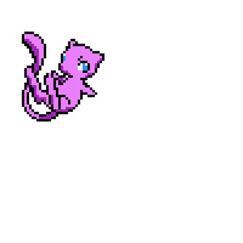 Pixel Pokemon Mew / Pokemon Pixel Art Pocket Monsters Pixel Pokemon Mew ...