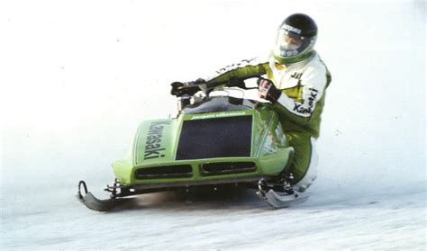 Kawasaki "Shark" Sno Pro racer. | Vintage sled, Snowmobile, Vintage racing