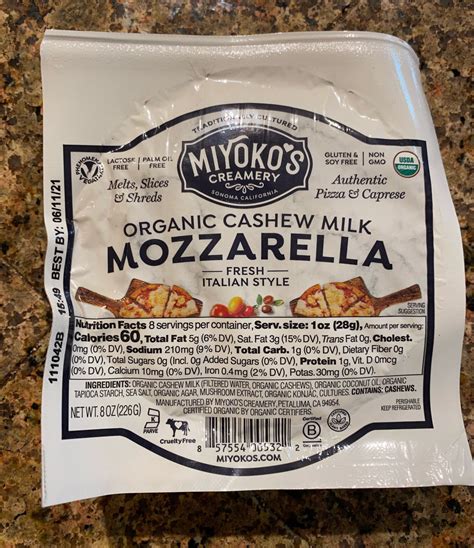 Miyoko's Creamery Cashew Milk Mozzarella Review - Selective Elective