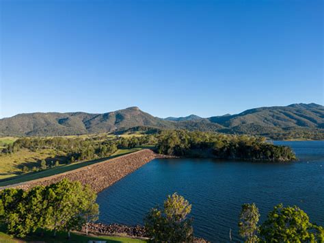 Maroon Dam Queensland Stock Photo - Download Image Now - Aerial View ...