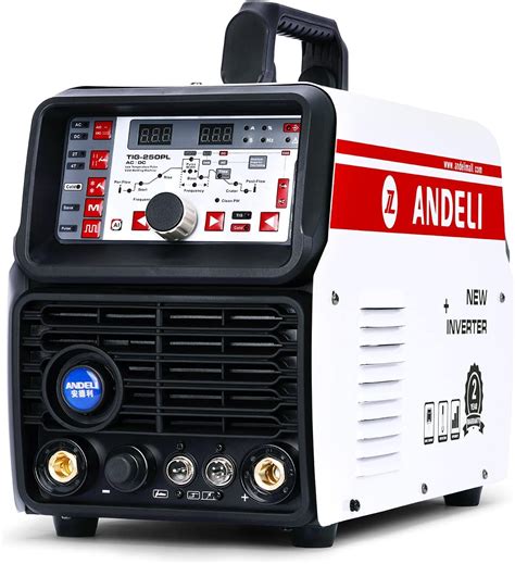 Buy ANDELI 220V TIG Welder Smart AC DC Pulse Cold Welding Machine TIG Aluminum with Aluminum ...