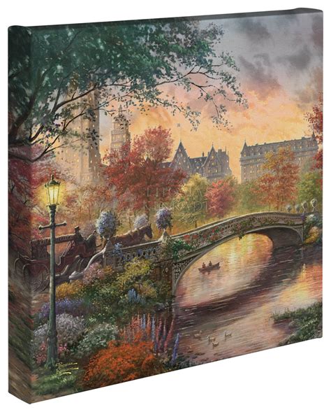 "Autumn in New York" by Thomas Kinkade Studios – Art Center Gallery