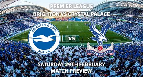 Brighton vs Crystal Palace - Match Preview | Betalyst.com