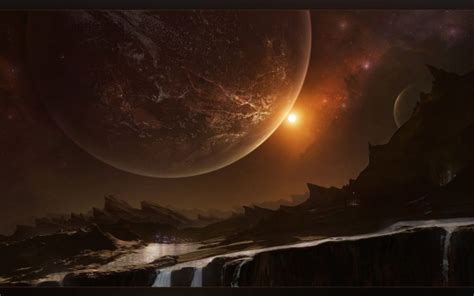 planetscape, Sci fi, Planet, Landscape, Space, Art, Artwork Wallpapers ...