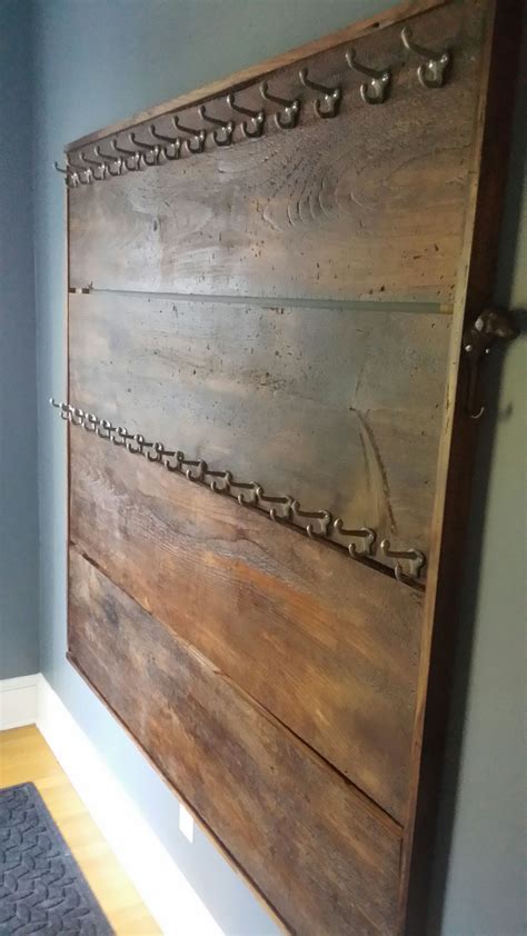 Handmade Rustic Coat Rack by K. Smith Custom Woodworking | CustomMade.com